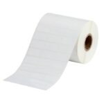 Thermal Transfer Printable  Labels BPT-5-8423-2.5, White,  Self-adhesive printer label, Die-cut label, Polyester, Thermal transfer, Acrylic