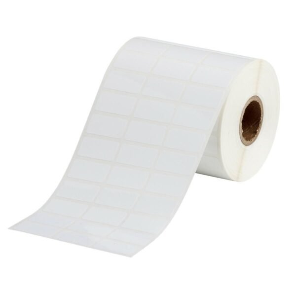 Thermal Transfer Printable  Labels BPT-5-8423-2.5, White,  Self-adhesive printer label, Die-cut label, Polyester, Thermal transfer, Acrylic
