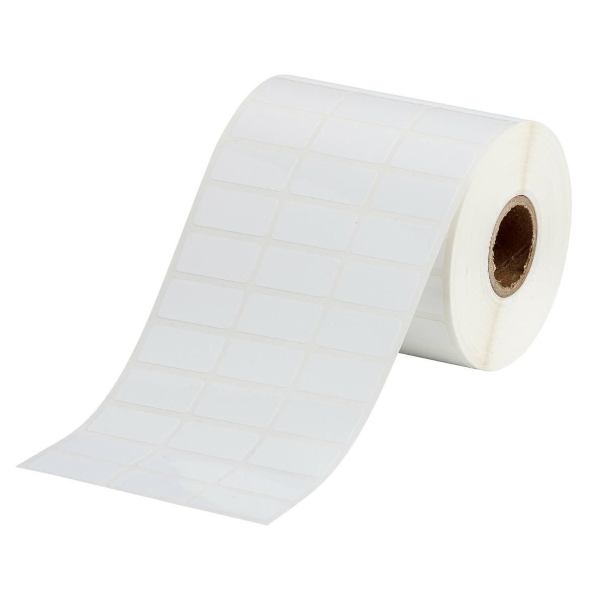 Img_27318337.jpg Thermal Transfer Printable Labels BPT-5-8423-2.5, White, Self-adhesive printer label, Die-cut label, Polyester, Thermal transfer, Acrylic - Image 1