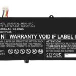 Laptop Battery for HP 43.32Wh  7.6V 5700mAh 44Wh 4 Cell  Li-ion 7.7V 5.7Ah Black and Silver, for HP Elite X2 1012 G2 Series