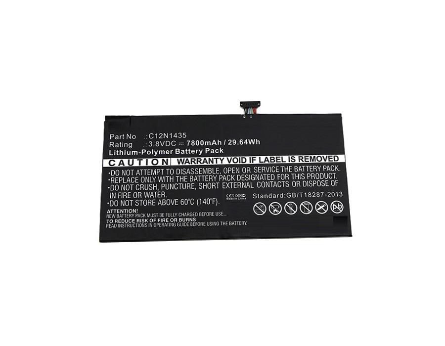 Img_27444892.jpg Laptop Battery for Asus 29.64Wh 3.8V 7800mAh 30Wh Li-Pol 3.8V 7800mAh Black, Transformer Book T100HA - Image 1