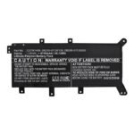 Laptop Battery for Asus  28.88Wh 7.6V 3800mAh 31Wh  Li-Pol 7.6V 4100mAh Black for Asus Notebook, Laptop A555LJ, A555LJ-DM941T,