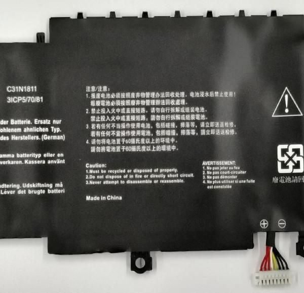 Laptop Battery for Asus  49.09Wh 11.55V 4250mAh  49.09Wh Li-Pol 11.55V 4250mAh Black for Asus Notebook, Laptop BX433FN, Deluxe