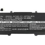 Laptop Battery for HP 44.46Wh  11.4V 3900mAh 44Wh Li-Pol  11.4V 3900mAh Black, Chromebook 13 G1