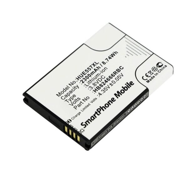 Battery 8.74Wh, Li-ion, 3.8V  2300mAh for Huawei Mobile  8.7Wh, Li-ion, 3.7V 2300mAh, HUAWEI501HW 502HW 504HW 505HW E5577 ebs-937