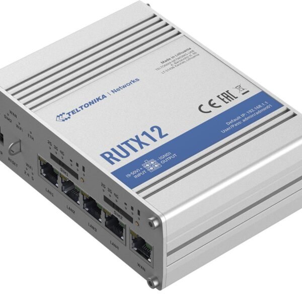 RUTX12 (EU) 4G LTE Dual Cat6  ROUTER