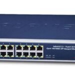 IP30 19" Rack Mountable Ind L2+/L4 Managed Ethernet Switch 16x1000T + 4x100/1000X SFP (-40 to 75 C, AC + 2 DC, DIDO, ERPS Ring, 1588)