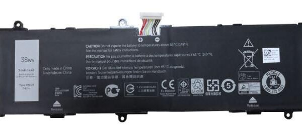 Laptop Battery for Dell  29.60Wh 7.4V 4000mAh 29.60Wh  Li-Pol 7.4V 4000mAh Black for Dell Venue 11 Pro 7140