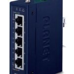 IP30 Compact size 5-Port 10/100/1000T Gigabit Ethernet Switch (-40~75 degrees C)