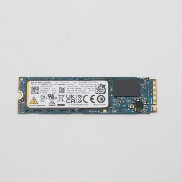 512GB M.2 PCIe NVMe SSD with  OPAL security