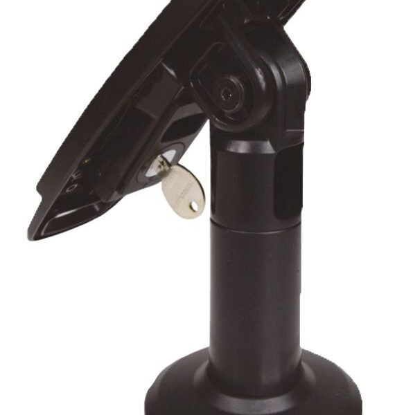 FlexiPole Locking Complete  Payment Terminal Stand  ASS10121, POS mount, Black