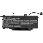 Laptop Battery for Dell  51.30Wh 7.6V 6750mAh 51Wh  Li-Po 7.6V 6750mAh Black for Latitude 7310 2-in-1, Latitude 7400 2-in-1,
