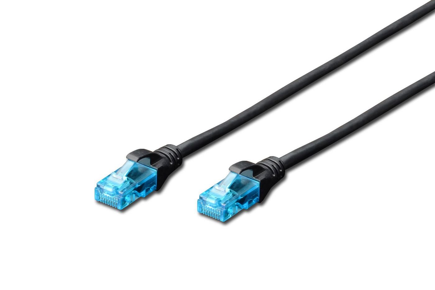 Img_27719027.jpg CAT 5e U-UTP patch cable. PVC AWG 26/7. Length 3m. black - Image 1