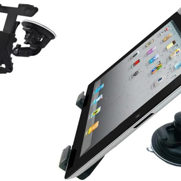 Universal Tablet Holder with  suction cup suction cup. Arm  length 10-18cm, suits for 7-10inch tablets