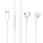 In-ear Headphone Earpod with USB-C plug for USB-C  devices. Cable length: 1,2m. White