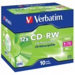 CD-RW DataLifePlus 8-12X 700MB High Speed,10 Pack.Rewriteable