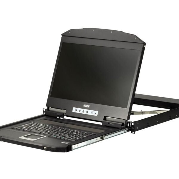CL3100NX-ATA-EE rack console  47 cm (18.5") 1366 x 768  pixels Metal, Plastic Black 1U CL3100NX-ATA-EE, 47 cm (18.5"), 1366 x 768