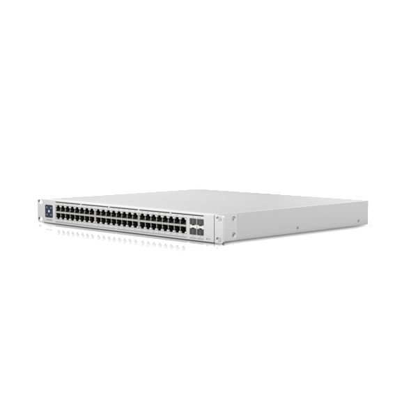 Img_27809831-1 USW-ENTERPRISE-48-POE-EU Managed Layer 3 switch with (48) 2.5GbE, 802.3at PoE+ RJ45 ports (4) 10G SFP+ ports (1) USP RPS DC input - Image 1