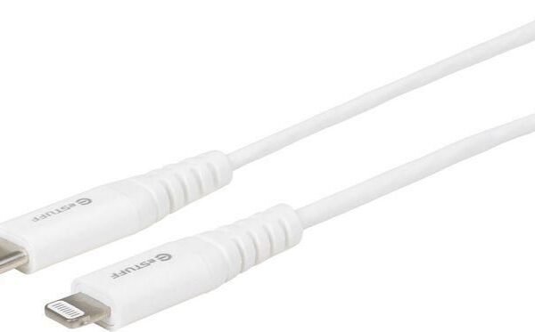 USB-C Lightning Cable MFI 2m USB-C to 8Pin lightning plug  White Supports Apple Fast Charging with USB-C PD Power Adapters