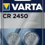 Batterie Lithium, Knopfzelle, CR2450, 3V