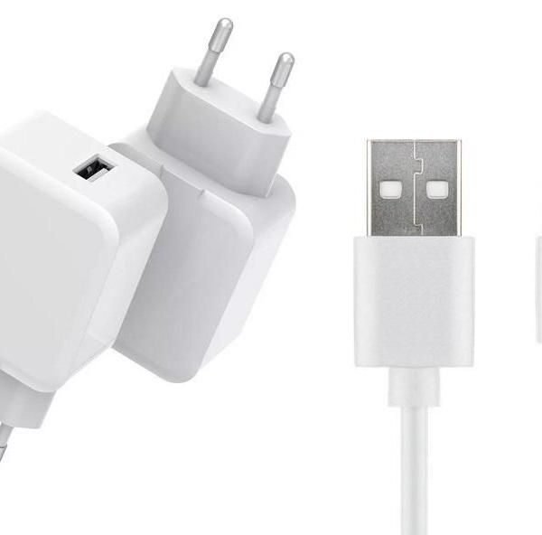 USB Charger with 3meter USB-C  Cable 12W 5V 2.4A Output:  Single USB-A