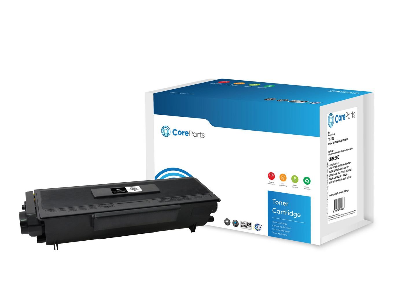Img_27928936.jpg Toner Black TN3170 Pages: 7.000 Brother HL-5200/5240/5250/5270/5280 - Image 1
