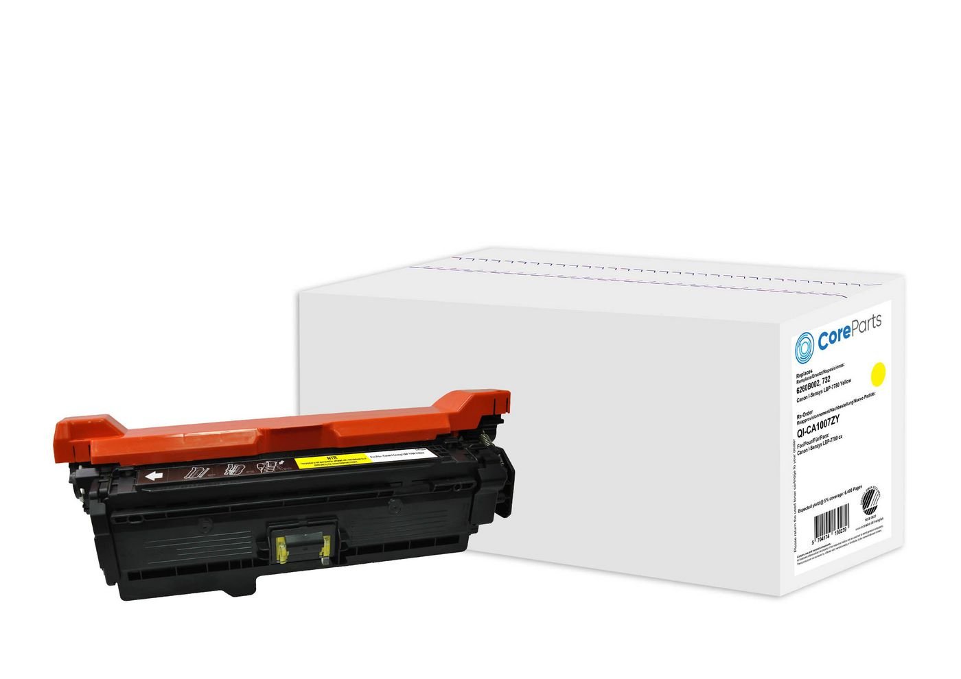 Img_27929007.jpg Toner Yellow 6260B002 Pages: 6.400, Nordic Swan Canon I-Sensys LBP-7780 (732H) High Yield Series - Image 1