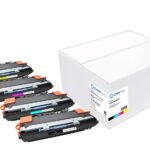 Toner Multipack for HP 3500  CMYK Pages:  6.000/4.000/4.000/4.000 HP Color LaserJet 3500 CMYK Multipack, Nordic Swan