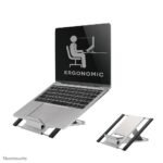 NSLS100, Compact Foldable  Laptop Stand for 10-22"  Laptops, Universal, -Silver 10 - 22"