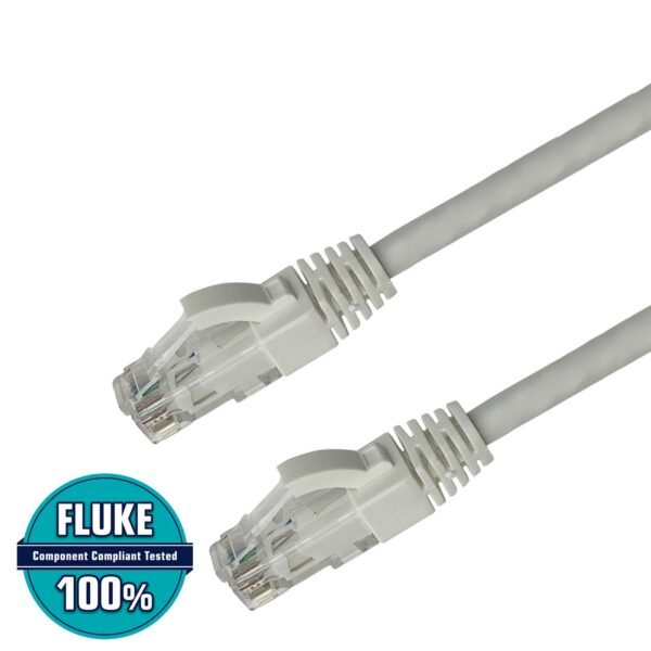 Cat6 U/UTP network cable,  white, LSZH 20M
