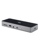 Thunderbolt 4 Wired Black,  Grey Thunderbolt 4, Wired,  Thunderbolt 4, 3.5 mm, 10,100,1000 Mbit/s, Black, Grey, Space Gray and Black