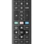 LG 2.0 Replacement Remote  Control URC4911 LG TV  Replacement Remote, TV, Press buttons, Black