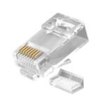 RJ45 UTP plug Cat6a for  AWG23-24 solid/stranded  conductor 10pcs.