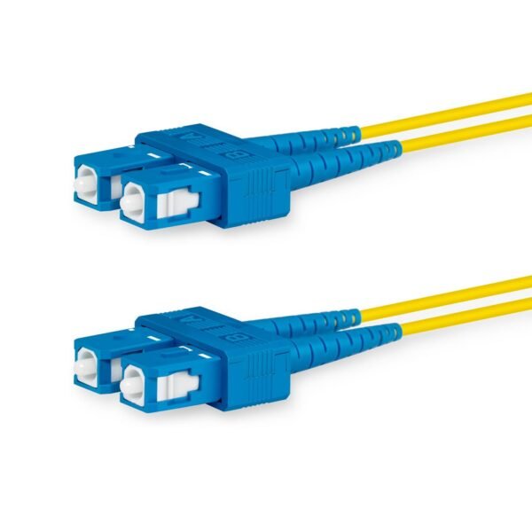 SC-SC single mode Duplex OS2  9/125 LSZH 2m Fibre Patch  Cable