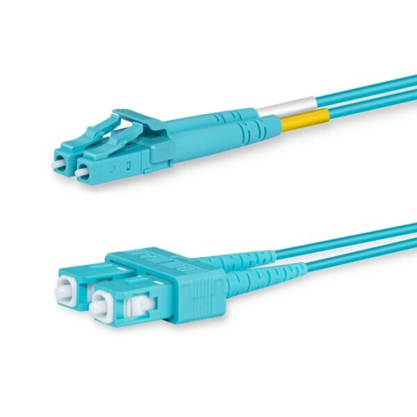 LC-SC multi mode Duplex OM3  50/125 LSZH 1m Fibre Patch  Cable