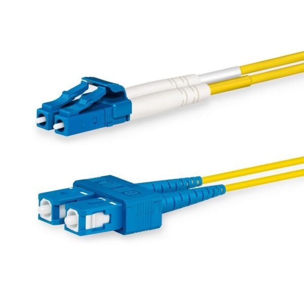LC-SC single mode Duplex OS2  9/125 LSZH 1m Fibre Patch  Cable