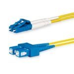 LC-SC single mode Duplex OS2  9/125 LSZH 1m Fibre Patch  Cable