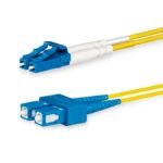 LC-SC single mode Duplex OS2  9/125 LSZH 3m Fibre Patch  Cable