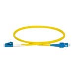 LC-SC single mode Duplex OS2  9/125 LSZH 5m Fibre Patch  Cable - Image 2