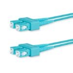 SC-SC multi mode Duplex OM3  50/125 LSZH 10m Fibre Patch  Cable