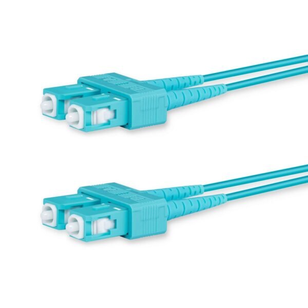 SC-SC multi mode Duplex OM3  50/125 LSZH 10m Fibre Patch  Cable