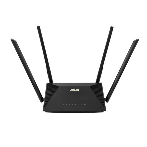 RT-AX53U AX1800 AIMESH DUAL RT-AX53U, Wi-Fi 6 (802.11ax),  Dual-band (2.4 GHz / 5 GHz), Ethernet LAN, 5G, Black, Tabletop router