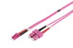 SC-LC Multi mode Duplex OM4  50/125 LSZH 2m Fibre Patch  Cable