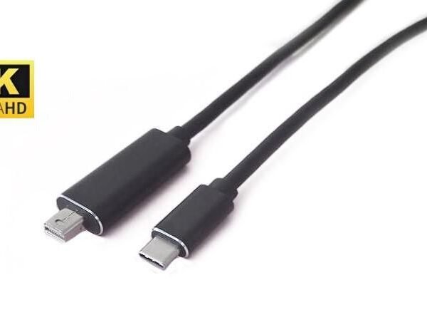 4K USB-C to Mini Displayport  Cable 1m Video resolution Up  4K*2K@60Hz Support 3840*2160 60Hz, only for supporting Video, not for data