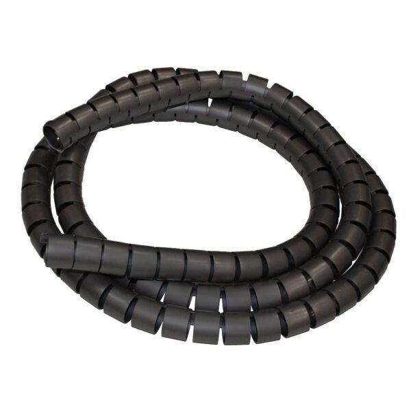 Cable tube ? 25 mm incl. tool  (2 m package), Black