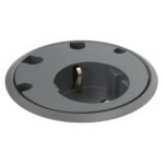Powerdot - 1 Power 4  Cable-Throughs, Adjustable,  Black