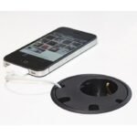 Powerdot - 1 Power 4  Cable-Throughs, Adjustable,  Black - Image 4