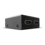 38336 video switch HDMI  38336, HDMI, Black, Metal, 60  38336, HDMI, Black, Metal, 60 Hz, 18 Gbit/s, 3840 x 2160 pixels