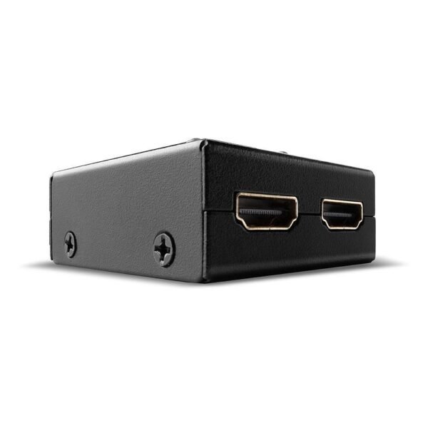 38336 video switch HDMI  38336, HDMI, Black, Metal, 60  38336, HDMI, Black, Metal, 60 Hz, 18 Gbit/s, 3840 x 2160 pixels