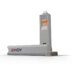 Port blocker key Grey, Orange  4 pc(s) 40428, Port blocker  key, Grey, Orange, 4 pc(s)